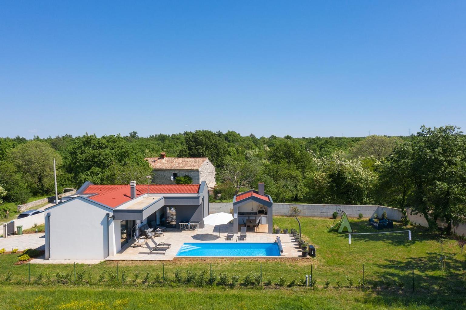 Vila Nora With Heated Pool Marcana Экстерьер фото